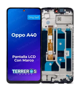 Pantalla LCD Oppo A40 Con Marco