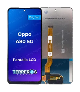 Pantalla Completa Oppo A80 5G | Repuesto de alta calidad en Terreros Import